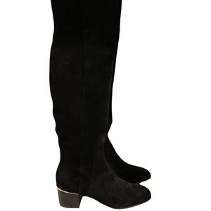 Jimmy Choo Black Over the Knee Boots